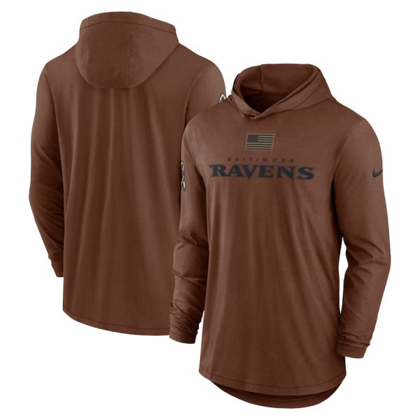 Salute To Service Lightweight Long Sleeve Hoodie T-Shirt
