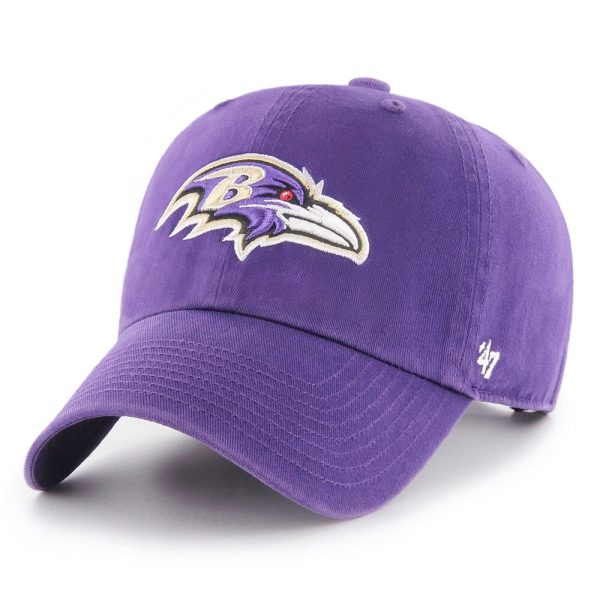 '47 Brand Baltimore Ravens Clean Up Adjustable Hat