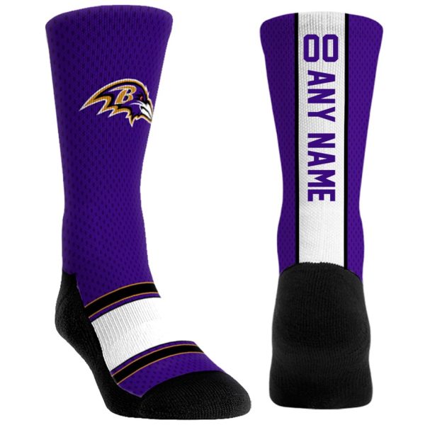Rock Em Socks Custom Jersey Crew Socks